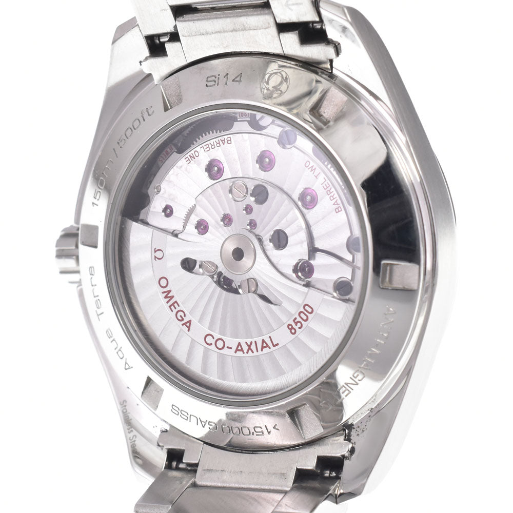 with paper OMEGA Seamaster Aqua Terra 231.10.42.21.03.003 Date CO-AXIAL blue Dial Automatic Men's
 Watch J#150027