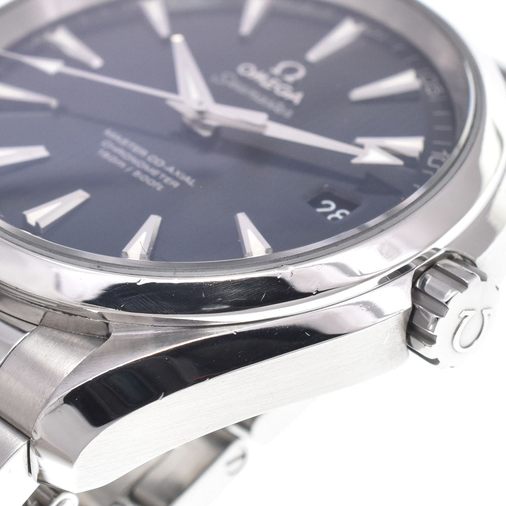 with paper OMEGA Seamaster Aqua Terra 231.10.42.21.03.003 Date CO-AXIAL blue Dial Automatic Men's
 Watch J#150027
