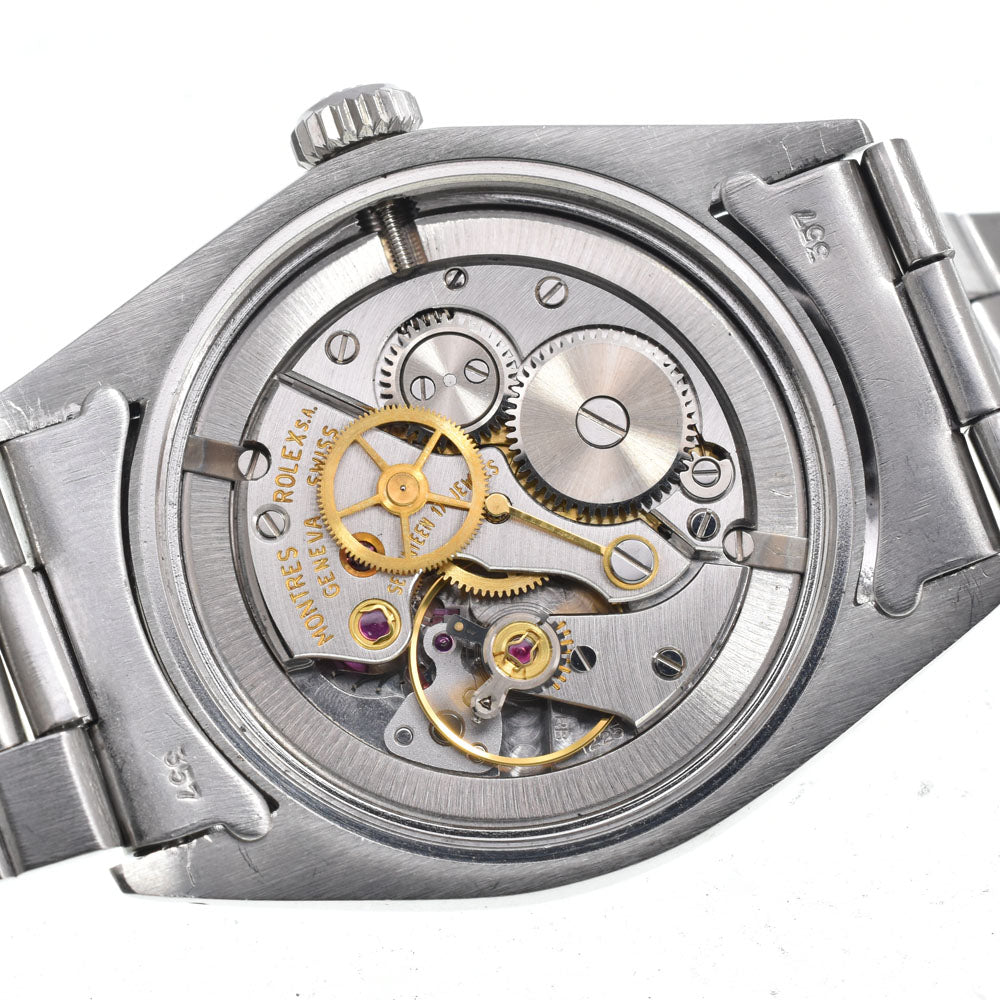 ROLEX Oyster Precision 6427 vintage Cal.1225 Silver Dial Hand Winding Men's
 Watch N#150030