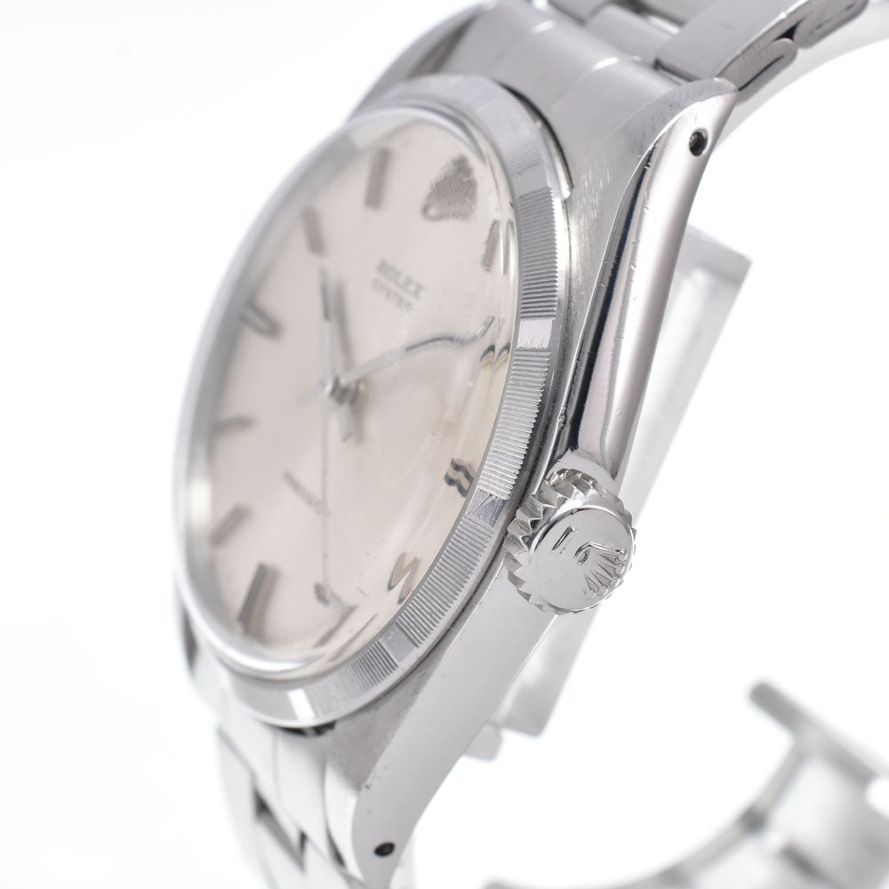 ROLEX Oyster Precision 6427 vintage Cal.1225 Silver Dial Hand Winding Men's
 Watch N#150030