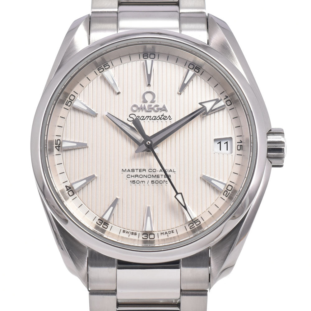 with paper OMEGA Seamaster Aqua Terra 231.10.39.21.02.002 Date Silver Dial Automatic Men's
 Watch K#150036