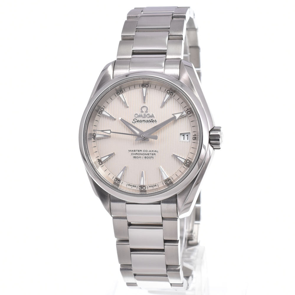 with paper OMEGA Seamaster Aqua Terra 231.10.39.21.02.002 Date Silver Dial Automatic Men's
 Watch K#150036