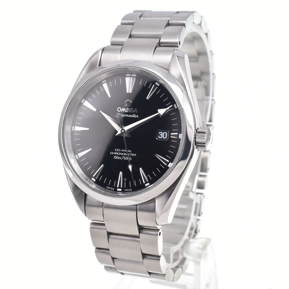 with paper OMEGA SeamasterAqua Terra 2503.50 CO-AXIAL Chronometer black Dial Automatic Men's
 Watch J#150039