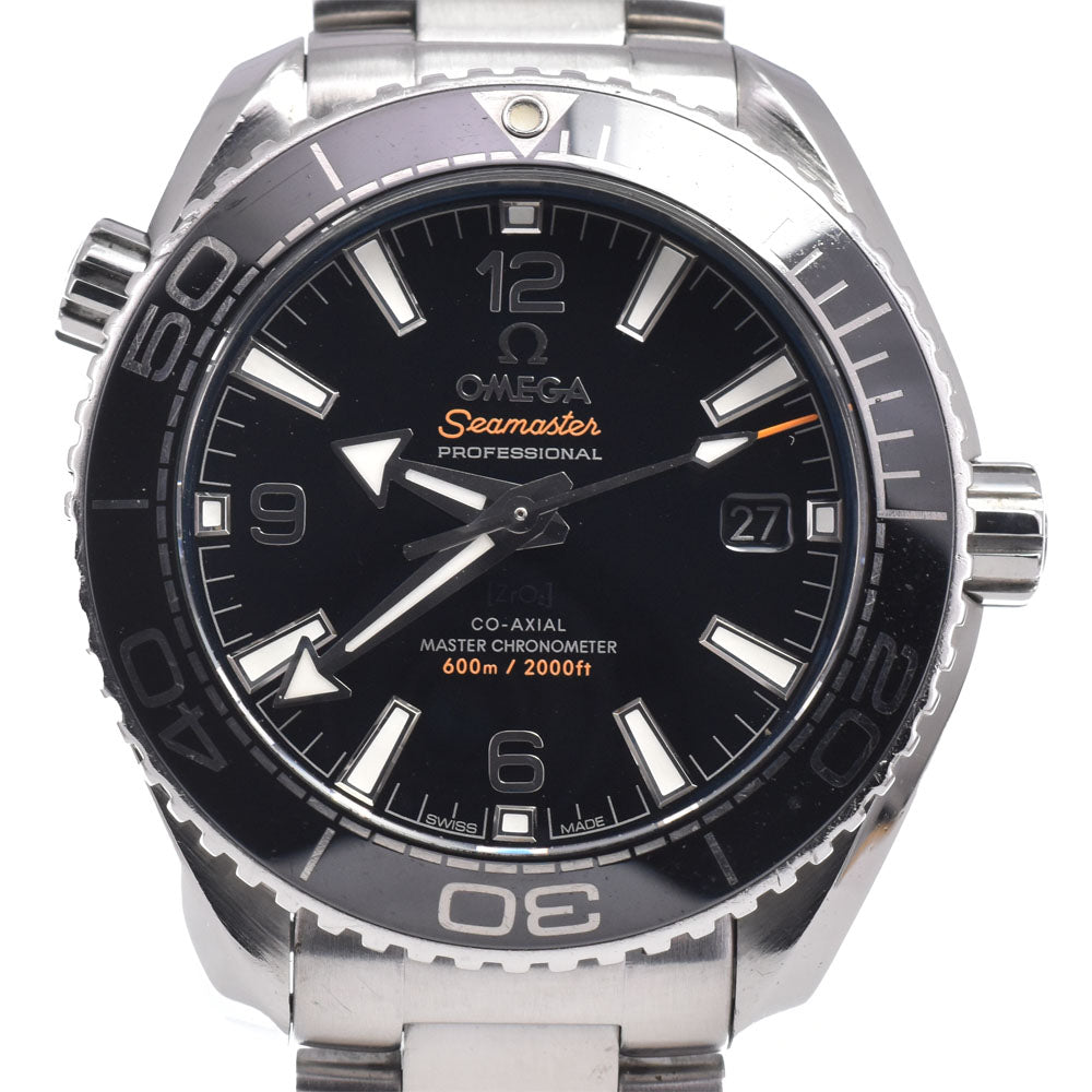 with paper OMEGA Seamaster 600 Planet Ocean 215.30.40.20.01.001 CO-AXIAL Master Chronometer black Dial Automatic Men's
 Watch J#150040