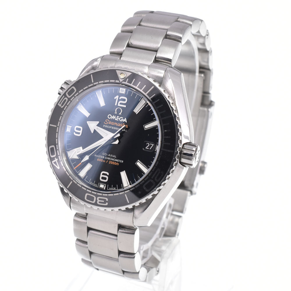 with paper OMEGA Seamaster 600 Planet Ocean 215.30.40.20.01.001 CO-AXIAL Master Chronometer black Dial Automatic Men's
 Watch J#150040