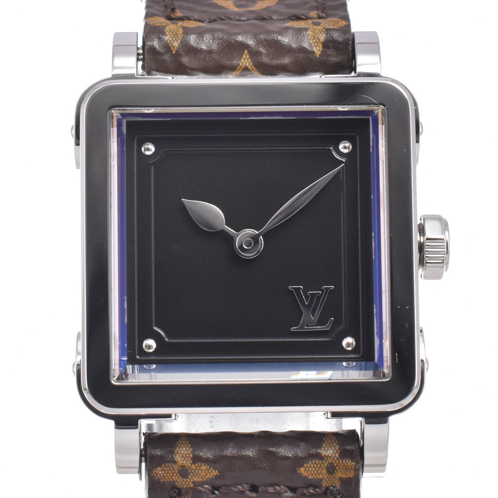 LOUIS VUITTON Ampoulies Q3M00 black Dial Quartz Ladies
 Watch J#150043