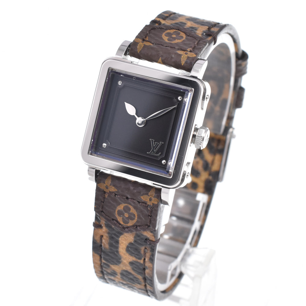 LOUIS VUITTON Ampoulies Q3M00 black Dial Quartz Ladies
 Watch J#150043