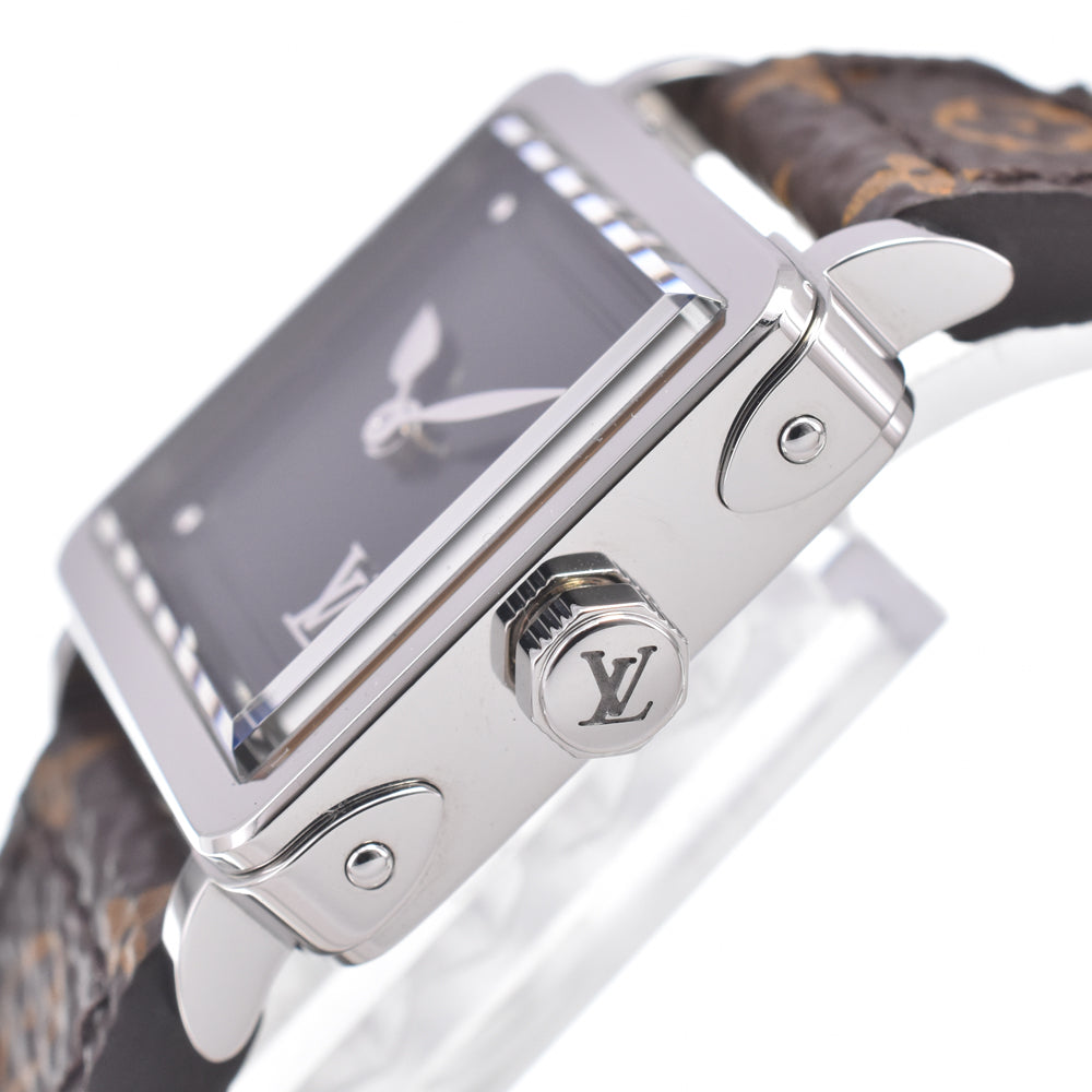 LOUIS VUITTON Ampoulies Q3M00 black Dial Quartz Ladies
 Watch J#150043