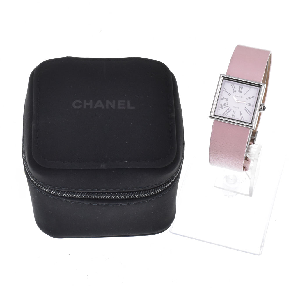 CHANEL Mademoiselle H1666 white Dial Quartz Ladies
 Watch J#150044