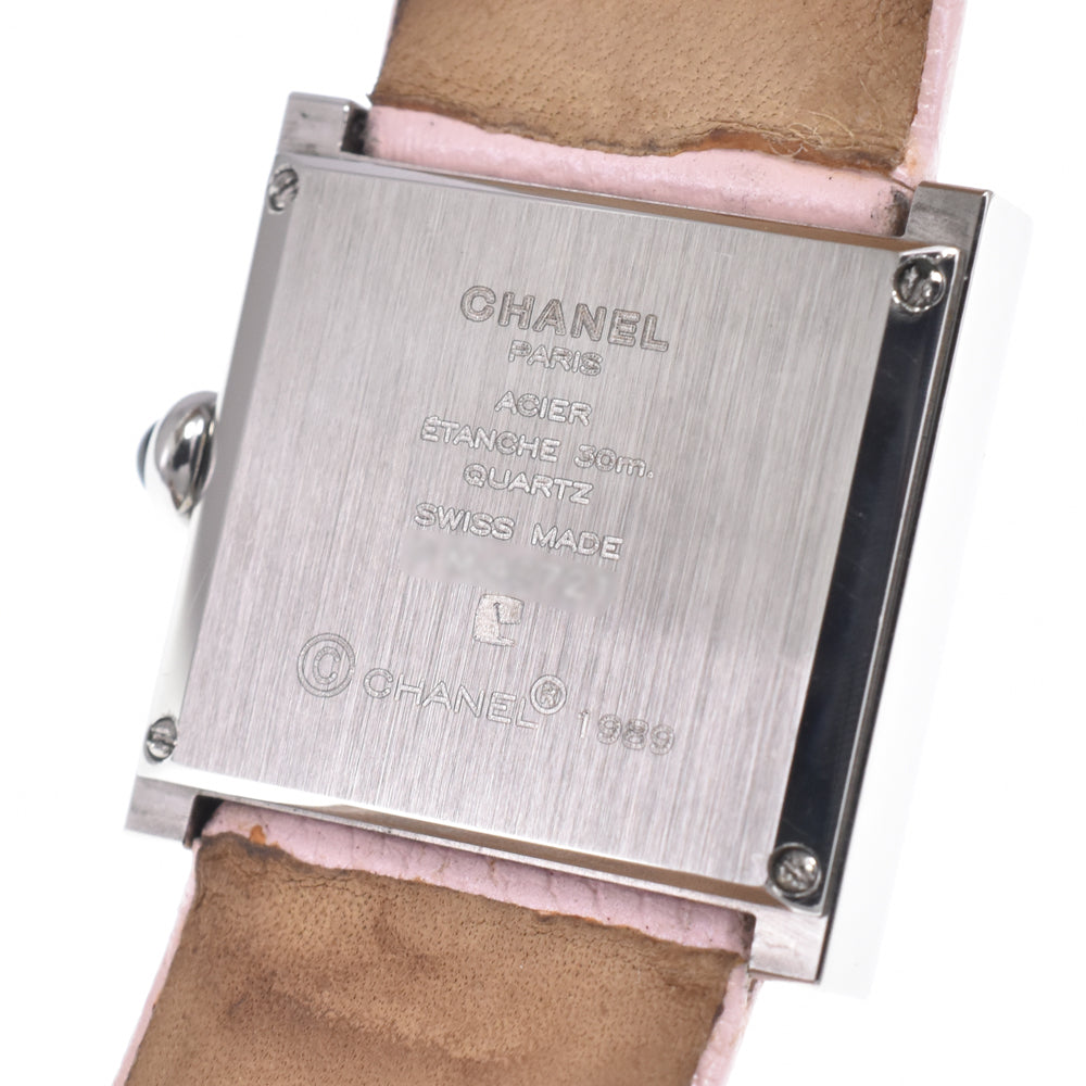 CHANEL Mademoiselle H1666 white Dial Quartz Ladies
 Watch J#150044