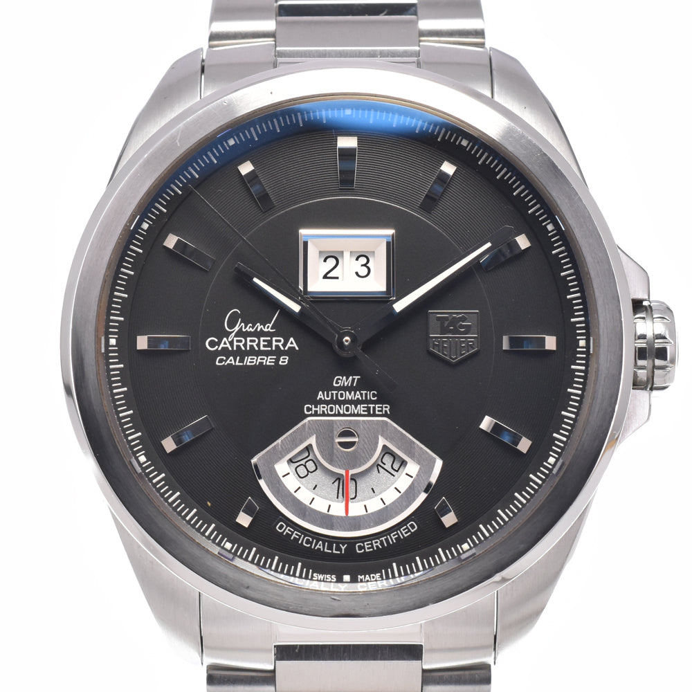 with paper TAG HEUER Grand Carrera WAV5111.BA0901 Caliber 8 black Dial Automatic Men's
 Watch J#150047