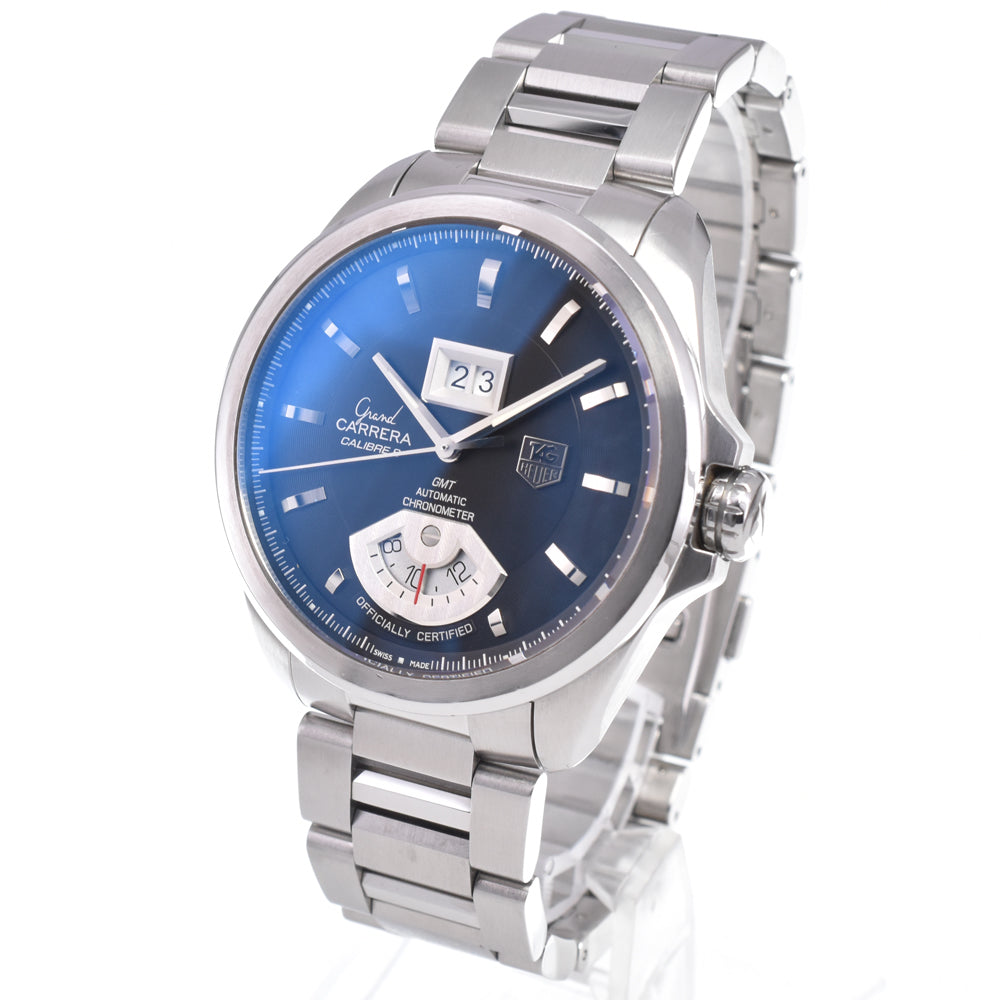 with paper TAG HEUER Grand Carrera WAV5111.BA0901 Caliber 8 black Dial Automatic Men's
 Watch J#150047