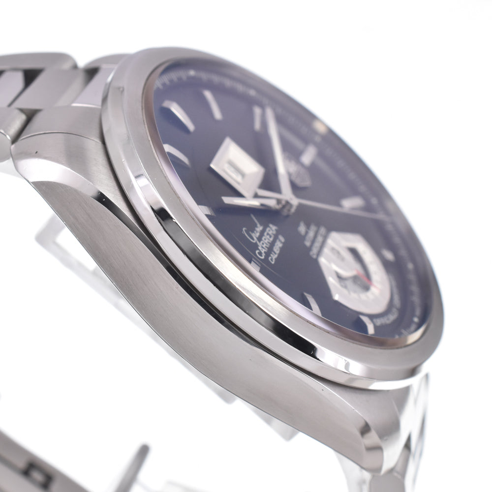 with paper TAG HEUER Grand Carrera WAV5111.BA0901 Caliber 8 black Dial Automatic Men's
 Watch J#150047
