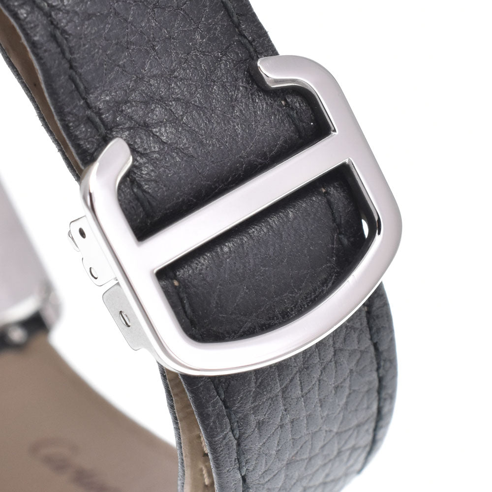 with paper CARTIER Tank solo LM WSTA0028 Silver Dial Quartz Men's
 Watch J#150048