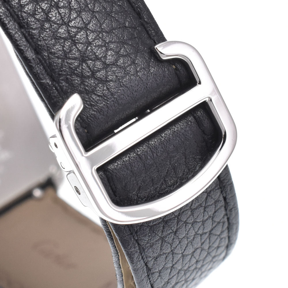 with paper CARTIER Tank solo LM WSTA0028 Silver Dial Quartz Men's
 Watch J#150050