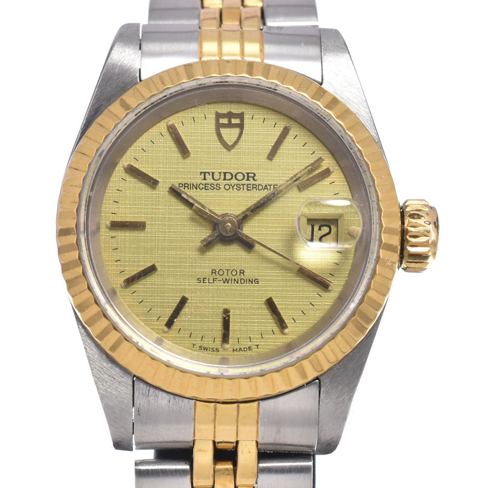 TUDOR Princess Oyster Date 92413 gold Dial Automatic Ladies
 Watch I#150056