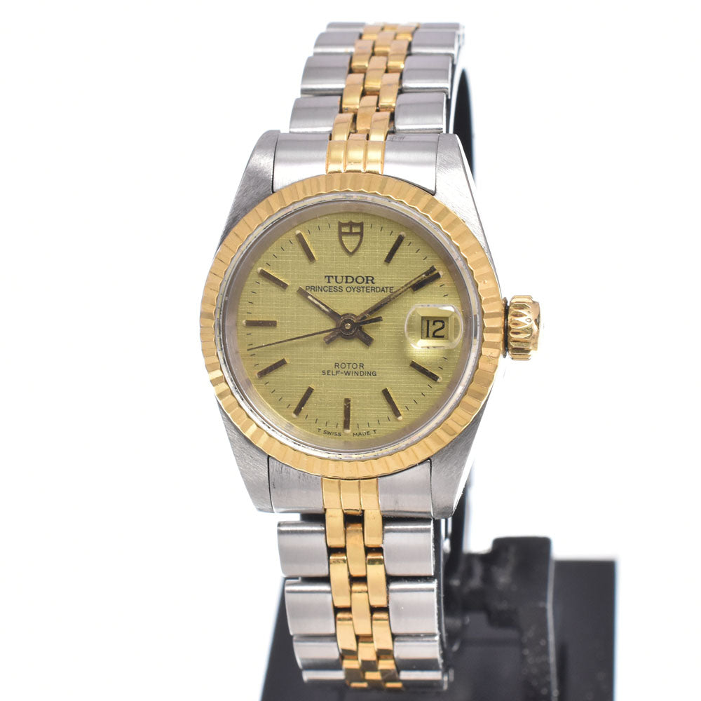 TUDOR Princess Oyster Date 92413 gold Dial Automatic Ladies
 Watch I#150056