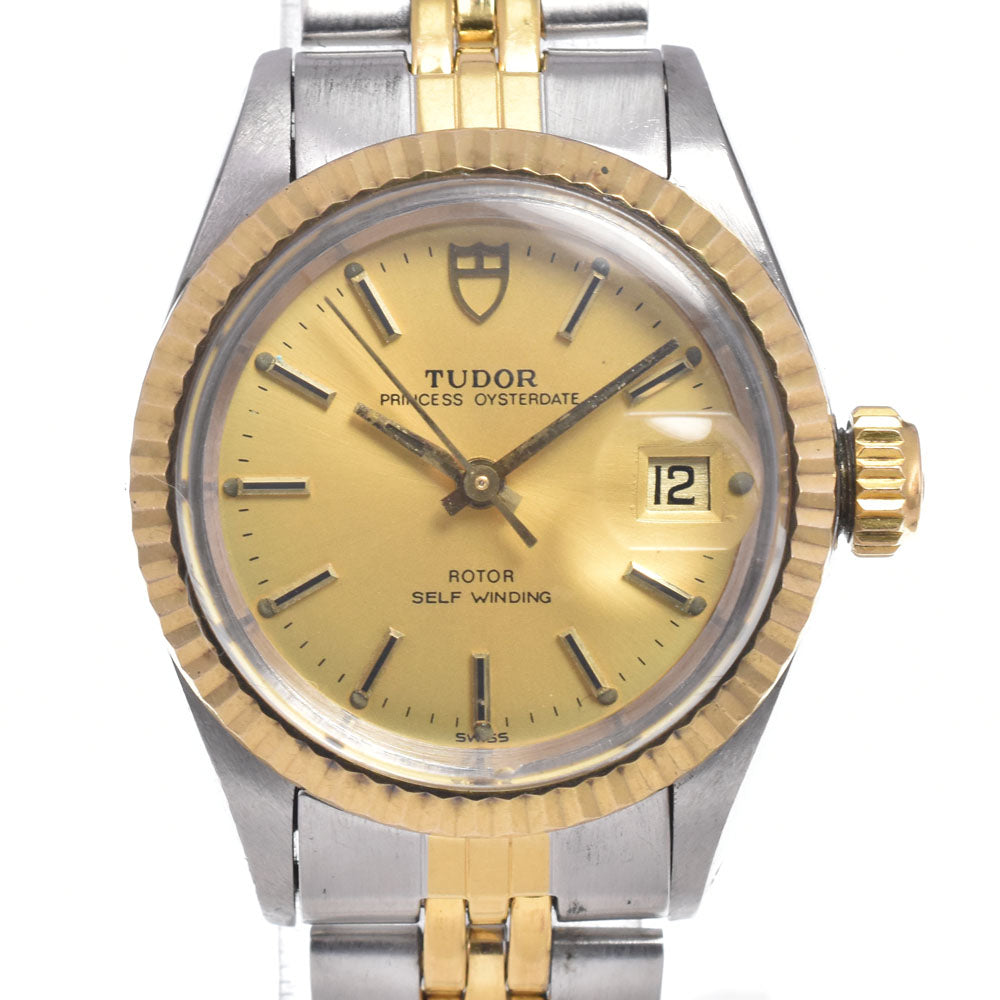 TUDOR Princess Oyster Date 92413 Date gold Dial Automatic Ladies
 Watch I#150057