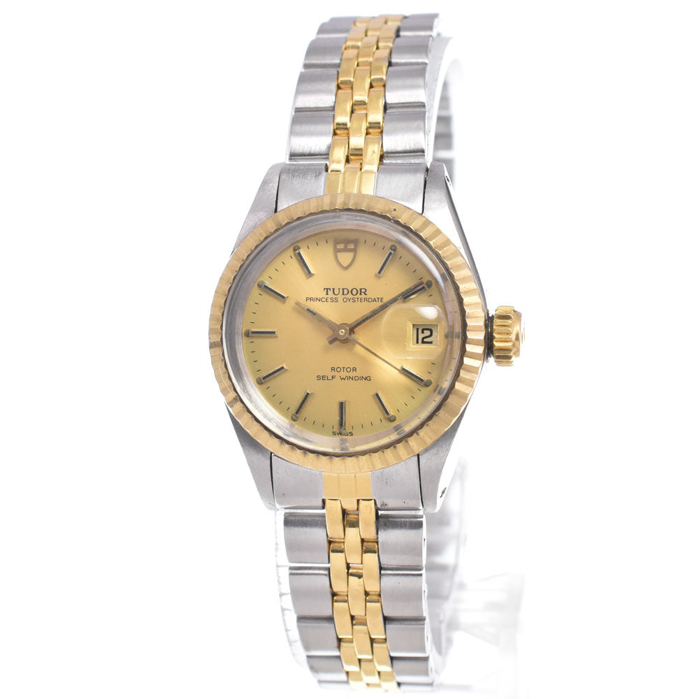 TUDOR Princess Oyster Date 92413 Date gold Dial Automatic Ladies
 Watch I#150057