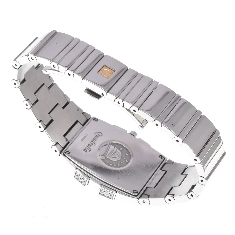 OMEGA Constellation Kalecuadrera 1586.79 Diamond Bezel White shell Dial Quartz Ladies
 Watch K#150059