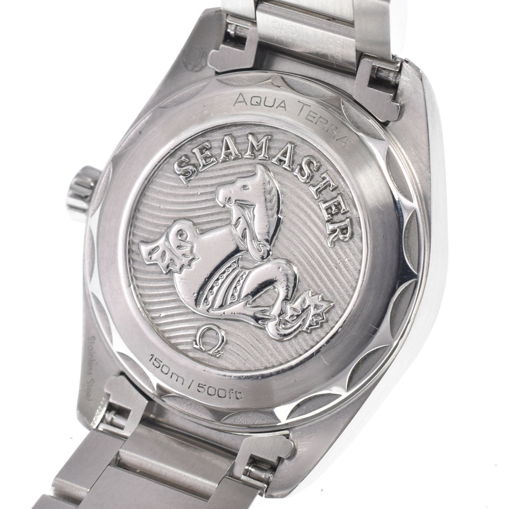 with paper OMEGA Seamaster Aqua Terra 220.10.28.60.60.001 4P Diamond Violet Dial Quartz Ladies
 Watch I#150062