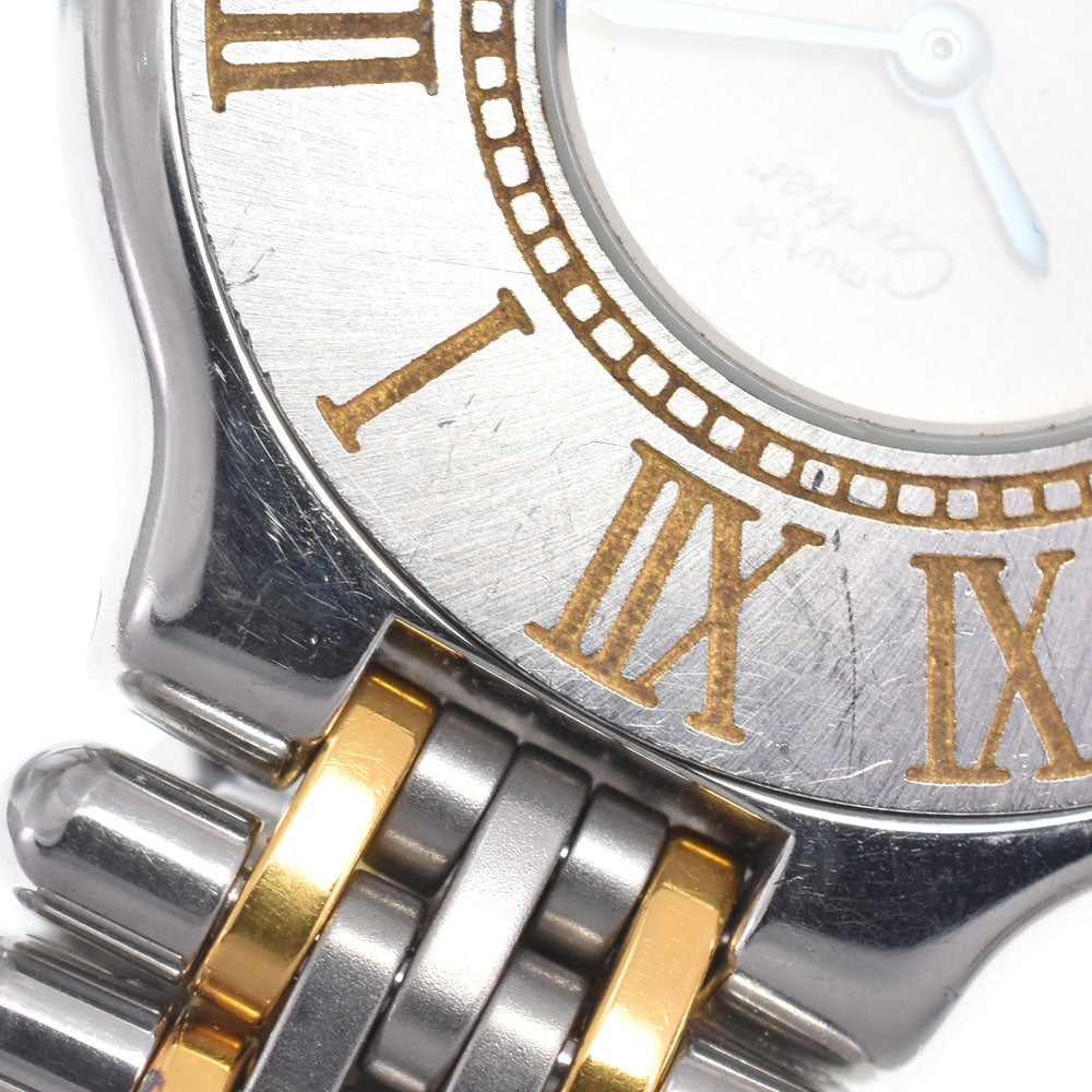 CARTIER Must21 SM Silver Dial Quartz Ladies
 Watch J#150063