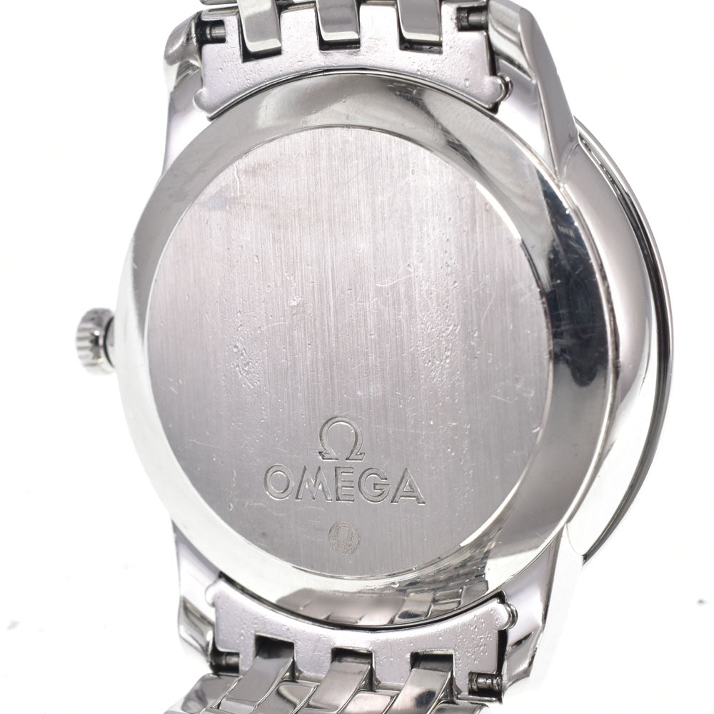 with paper OMEGA De Ville 424.10.37.20.01.001 Date CO-AXIAL black Dial Automatic Men's
 Watch J#150064