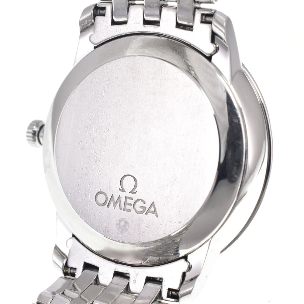 with paper OMEGA De Ville 424.10.37.20.01.001 Date CO-AXIAL black Dial Automatic Men's
 Watch J#150065