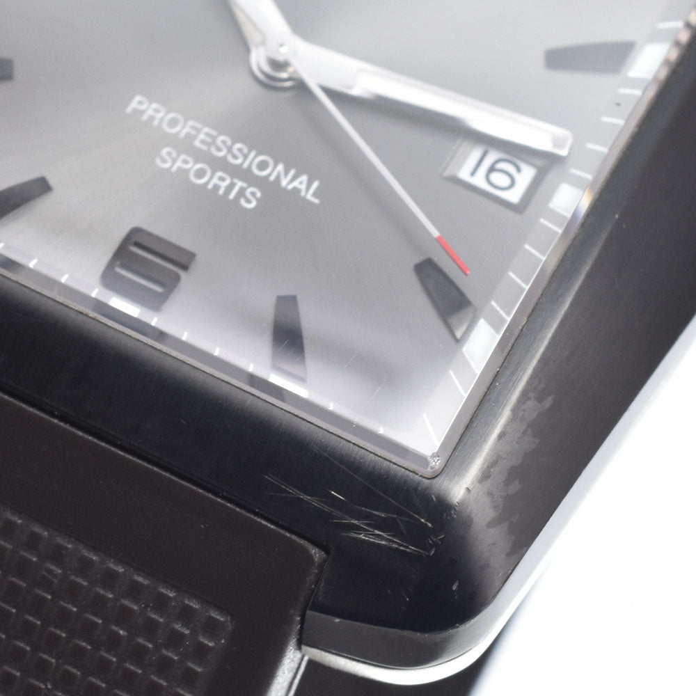 TAG HEUER Professional sports WAE1113.FT6004 Date black Dial Quartz Unisex
 Watch J#150068