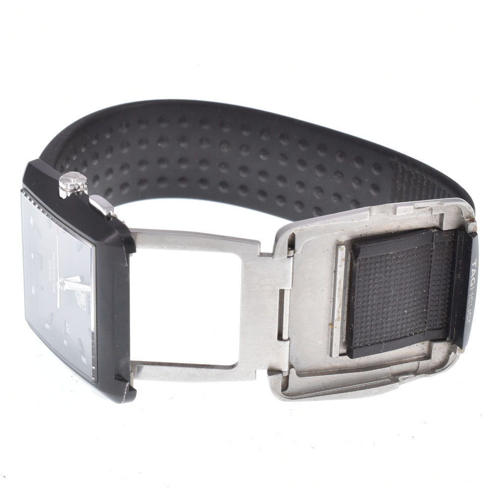 TAG HEUER Professional sports WAE1113.FT6004 Date black Dial Quartz Unisex
 Watch J#150068
