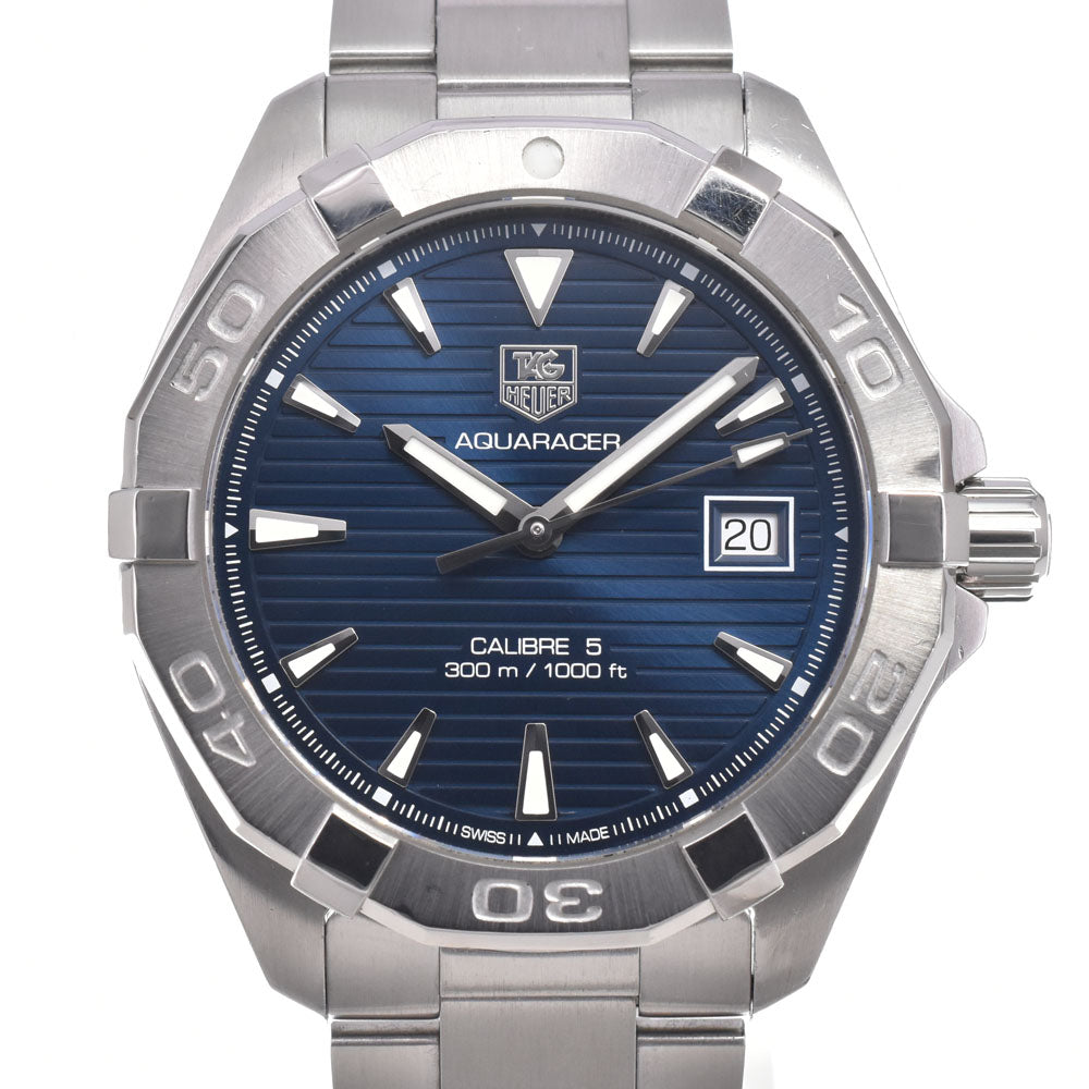 TAG HEUER Aqua racer WAY2112 Date blue Dial Automatic Men's
 Watch M#150069