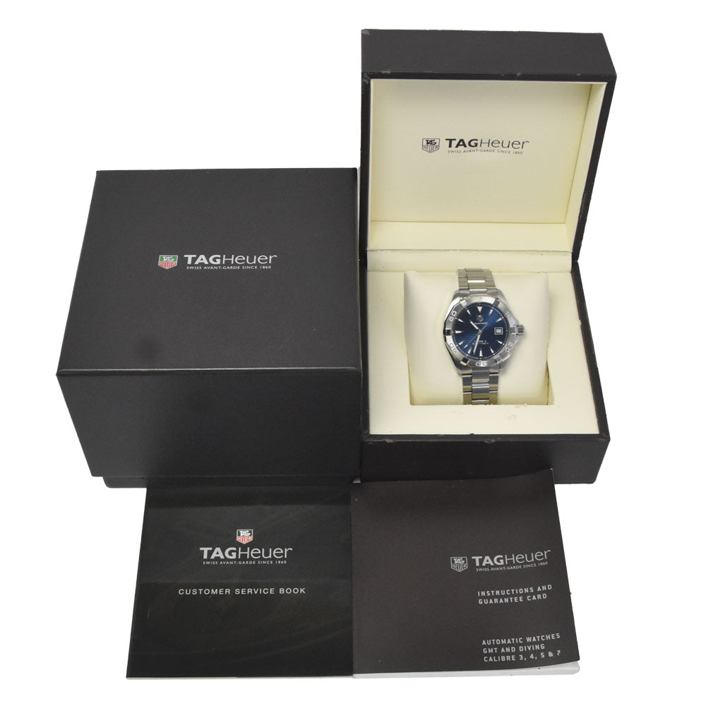 TAG HEUER Aqua racer WAY2112 Date blue Dial Automatic Men's
 Watch M#150069