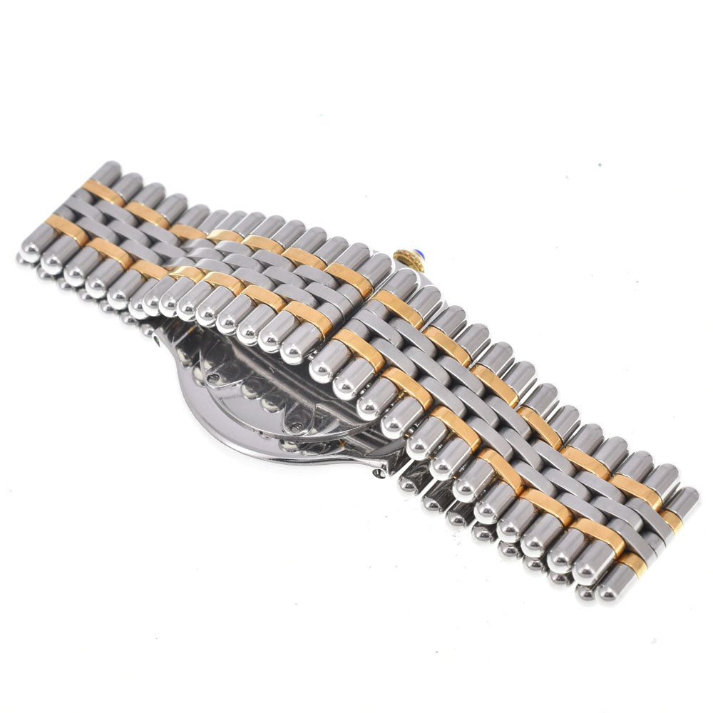 CARTIER Must21 LM Stainless Steel/Gold Plated Ivory Dial Quartz Men's
 Watch J#150070