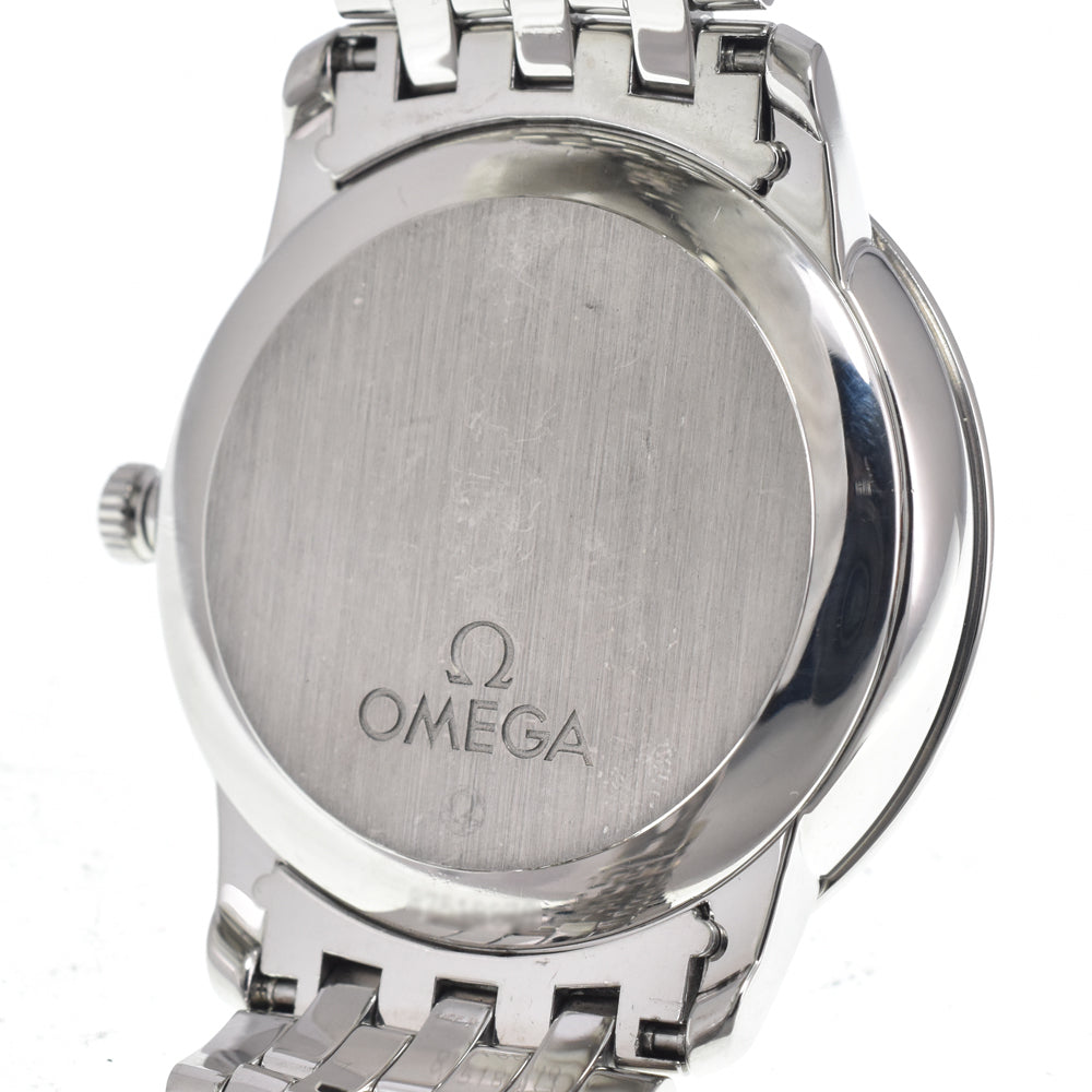 with paper OMEGA De Ville 424.10.37.20.01.001 Date CO-AXIAL black Dial Automatic Men's
 Watch I#150073