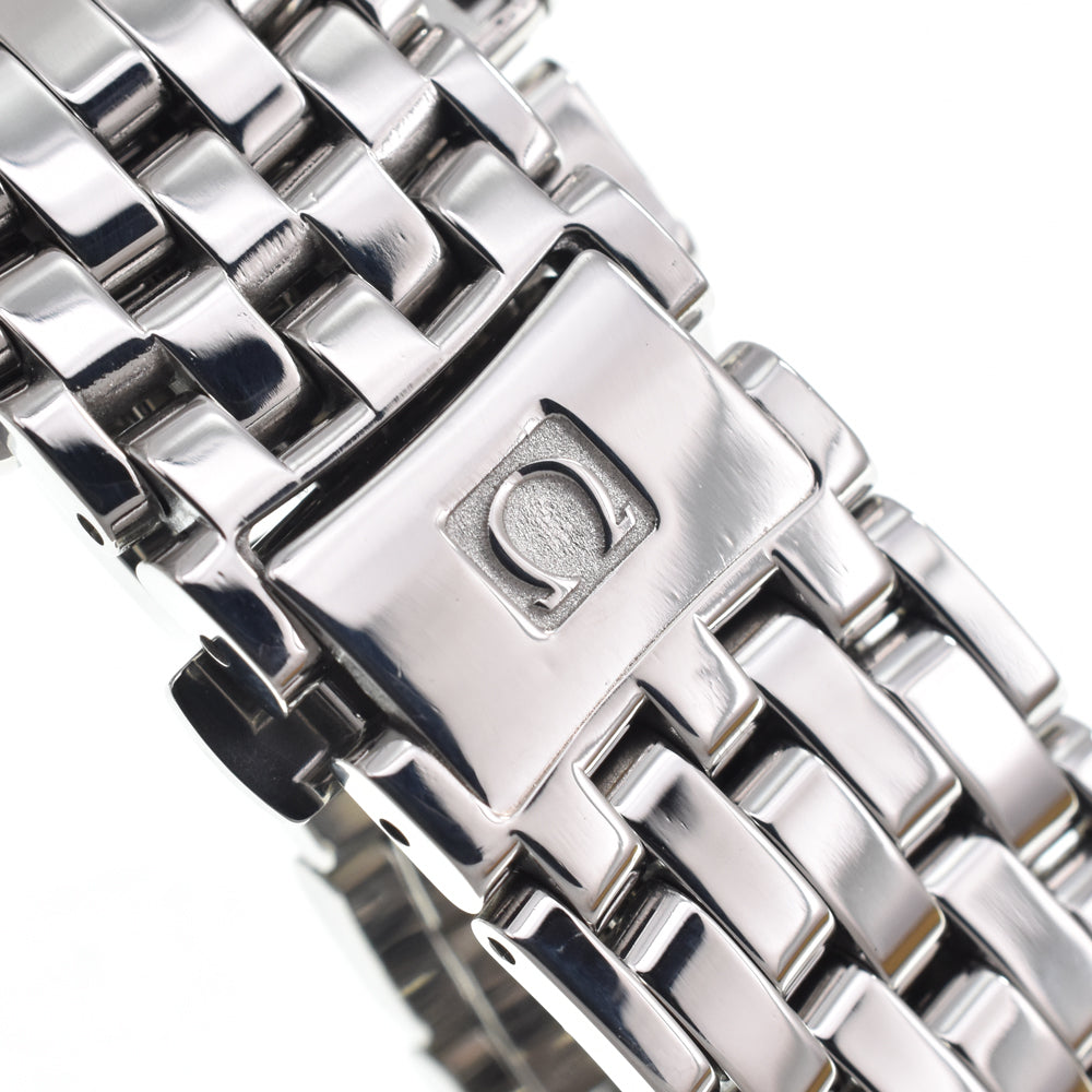 with paper OMEGA De Ville 424.10.37.20.01.001 Date CO-AXIAL black Dial Automatic Men's
 Watch I#150073