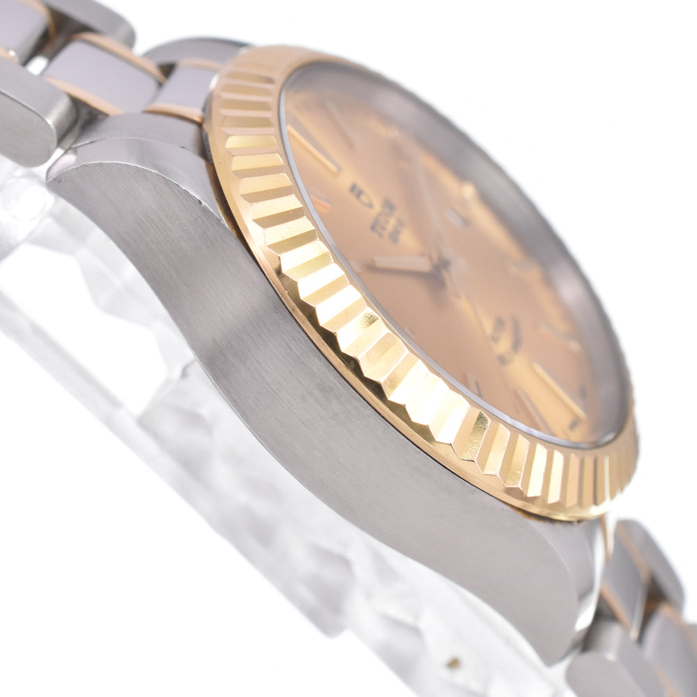 with paper TUDOR style 12113 Stainless Steel/K18YG gold Dial Automatic Ladies
 Watch J#150076