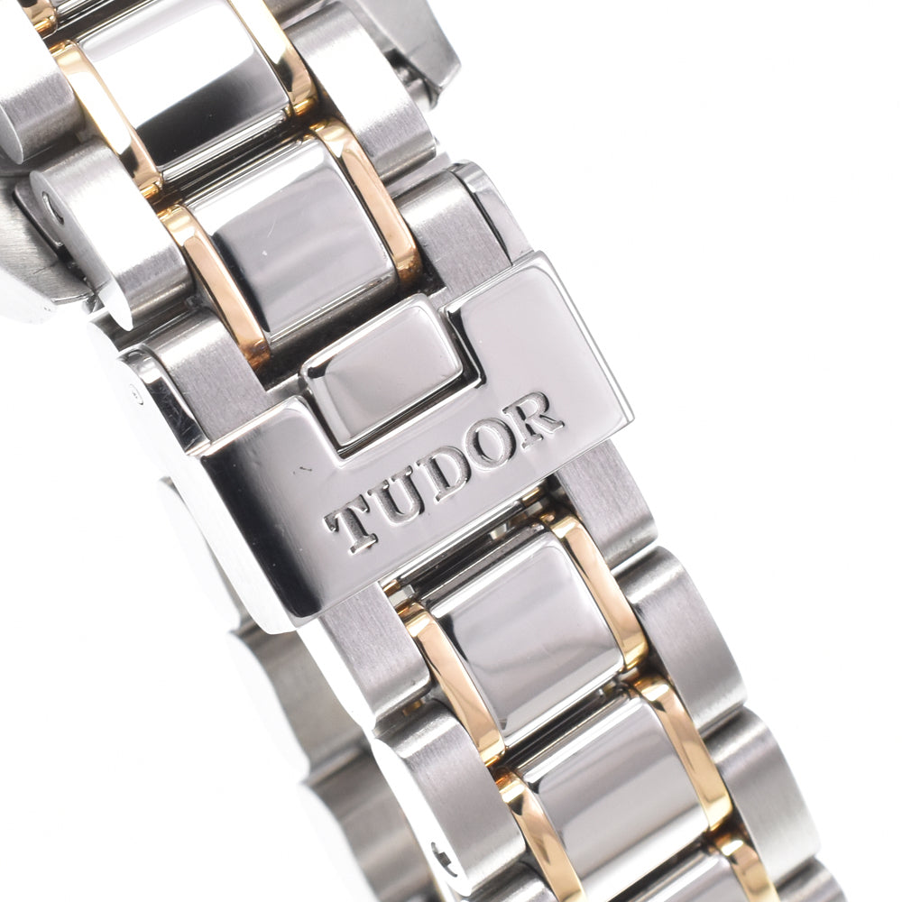 with paper TUDOR style 12113 Stainless Steel/K18YG gold Dial Automatic Ladies
 Watch J#150076