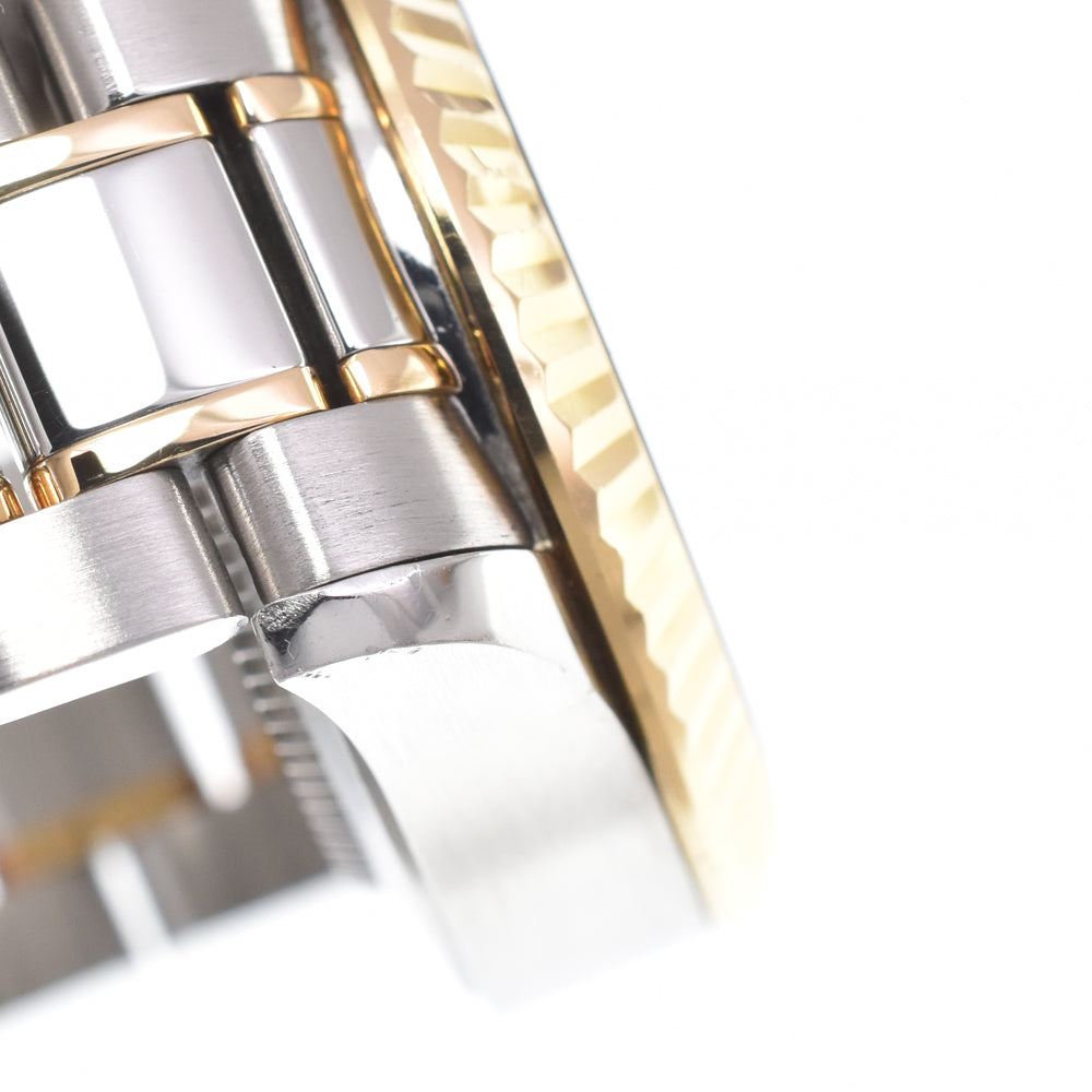 with paper TUDOR style 12113 Stainless Steel/K18YG gold Dial Automatic Ladies
 Watch J#150076