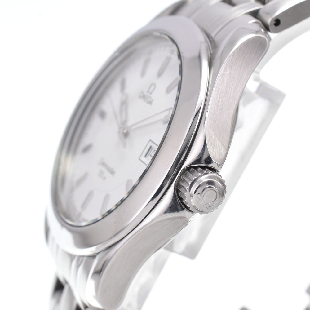 OMEGA Seamaster 120M Date white Dial Quartz Men's
 Watch J#150082