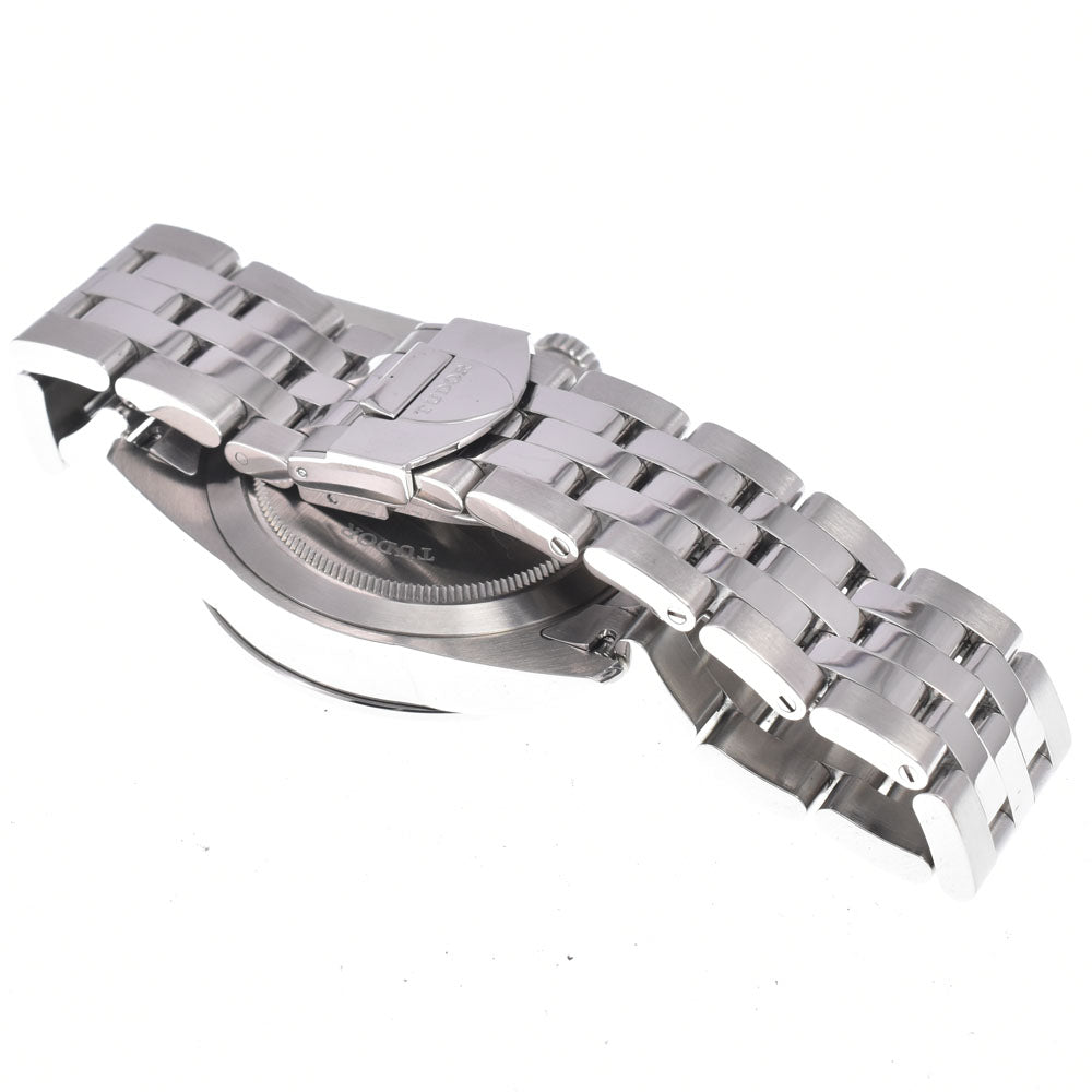 with paper TUDOR Glamor Day Date 56000 10P diamond Silver Dial Automatic Men's
 Watch I#150084