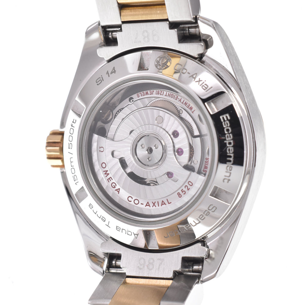 with paper OMEGA Seamaster Aqua Terra 231.20.30.20.06.002 Date gray Dial Automatic Ladies
 Watch J#150087