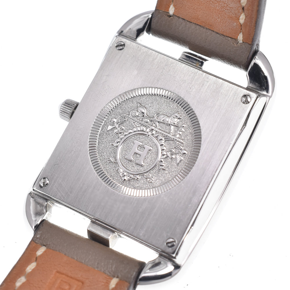 HERMES Cape Cod CC1.210 Dubrutur Silver Dial Quartz Ladies
 Watch J#150089