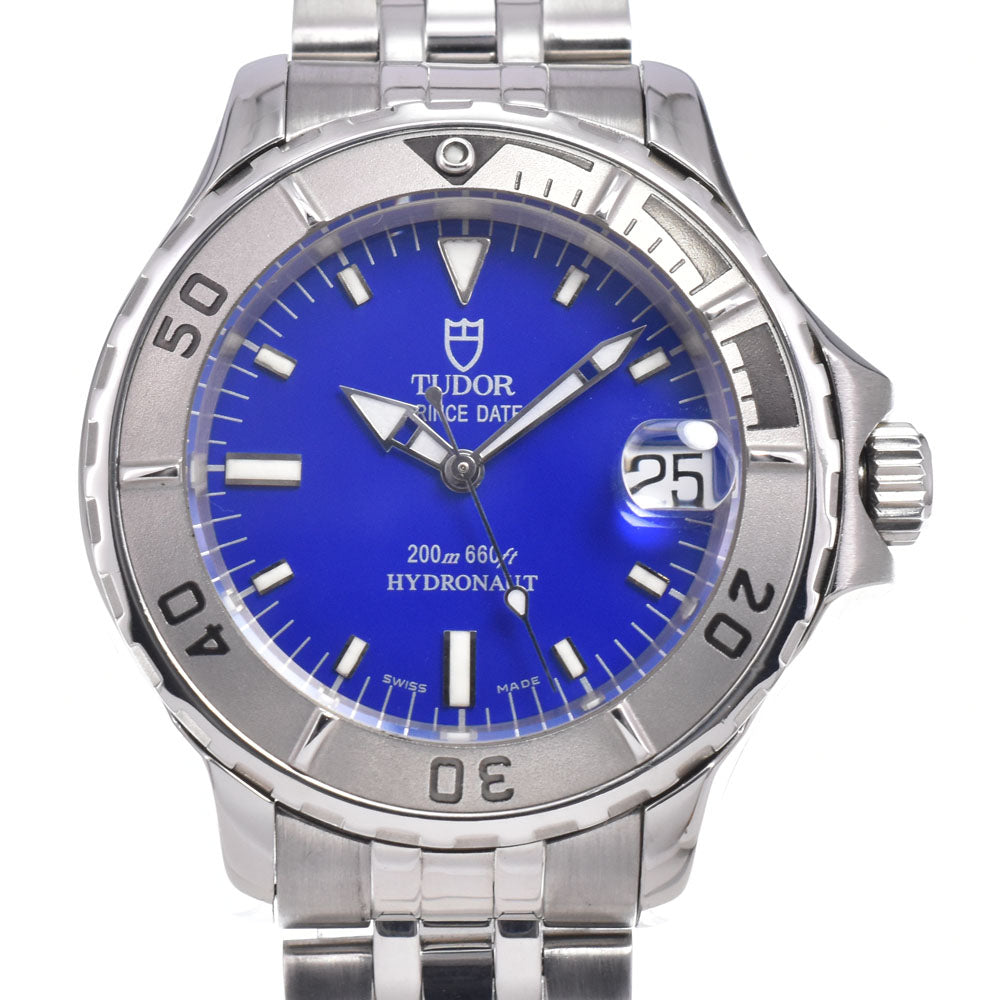 TUDOR Prince Date Hydronaut 85190 Date blue Dial Automatic Men's
 Watch I#150090