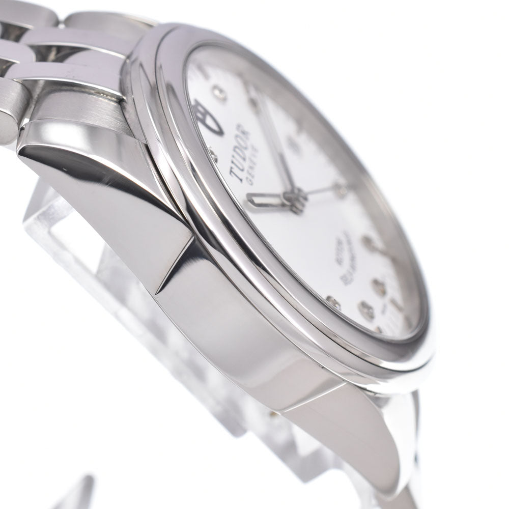 TUDOR Grammar Date 55000 10P Diamond Date white Dial Automatic Men's
 Watch I#150091