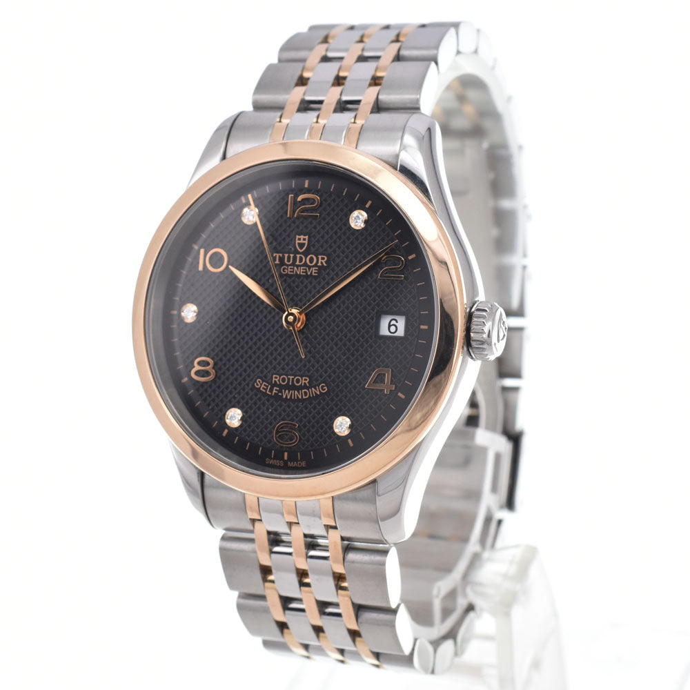 TUDOR 1926 91451 5P Diamond Date black Dial Automatic Men's
 Watch I#150093