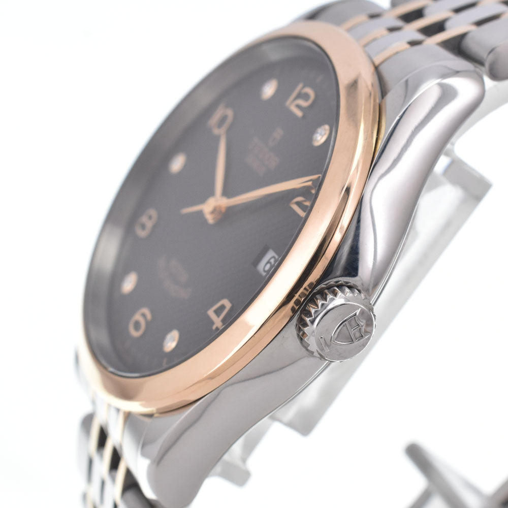 TUDOR 1926 91451 5P Diamond Date black Dial Automatic Men's
 Watch I#150093