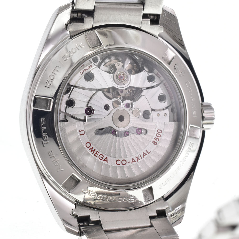 with paper OMEGA Seamaster Aqua Terra 231.10.42.21.01.001 Date Chronometer Co-Axial black Dial Automatic Men's
 Watch J#150098