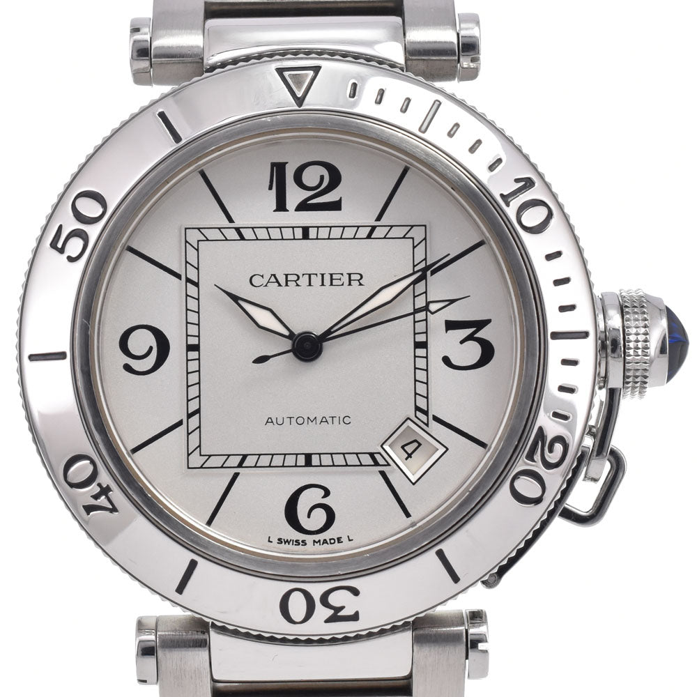 CARTIER Pacha Sea timer W31080M7 Date Silver Dial Automatic Men's
 Watch J#150099