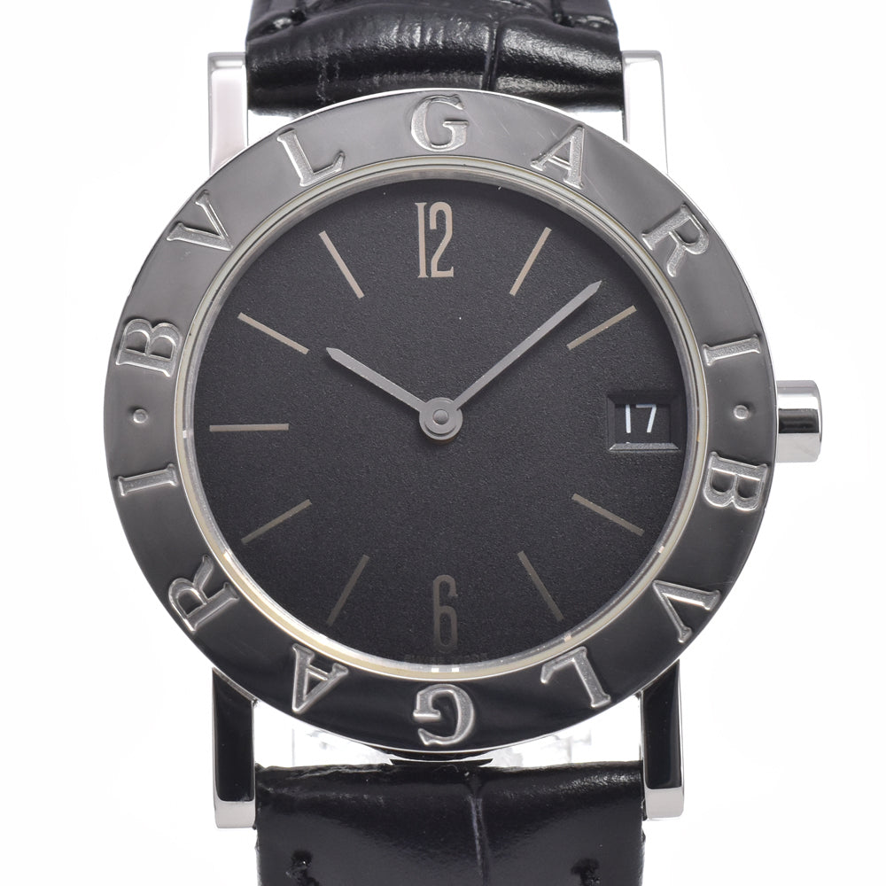BVLGARI Bvlgari Bvlgari BB30SLD Date black Dial Quartz Unisex
 Watch J#150101
