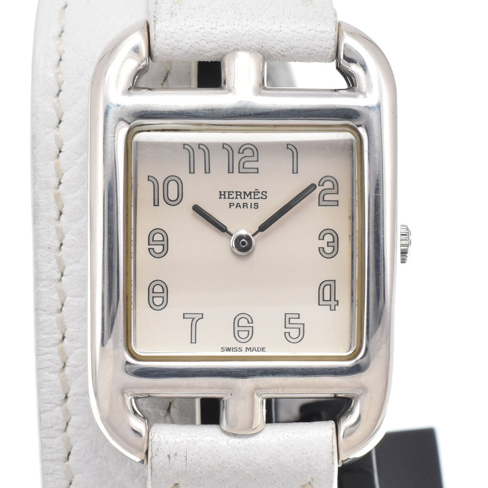 HERMES Cape Cod Dubrutur CC1.210 white Dial Quartz Ladies
 Watch I#150102